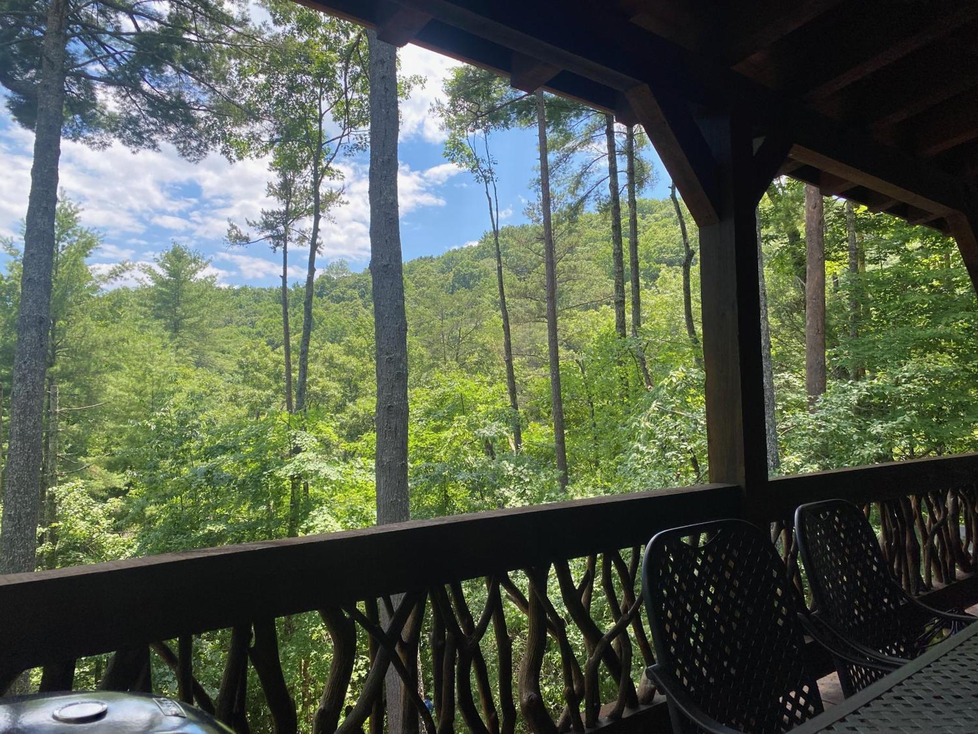 The Cozy Lazy Laurel With Year-Round Mountain Views, Hot Tub, Fire Pit Villa Cherry Log Екстериор снимка