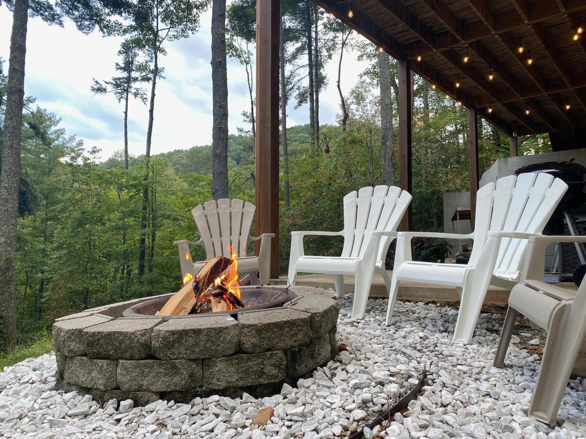 The Cozy Lazy Laurel With Year-Round Mountain Views, Hot Tub, Fire Pit Villa Cherry Log Екстериор снимка